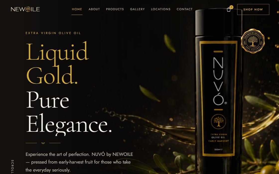 NEWOILE &mdash; live site
